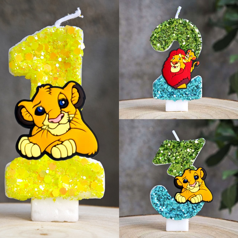 Baby Food Plan - Vela del Rey León Simba número