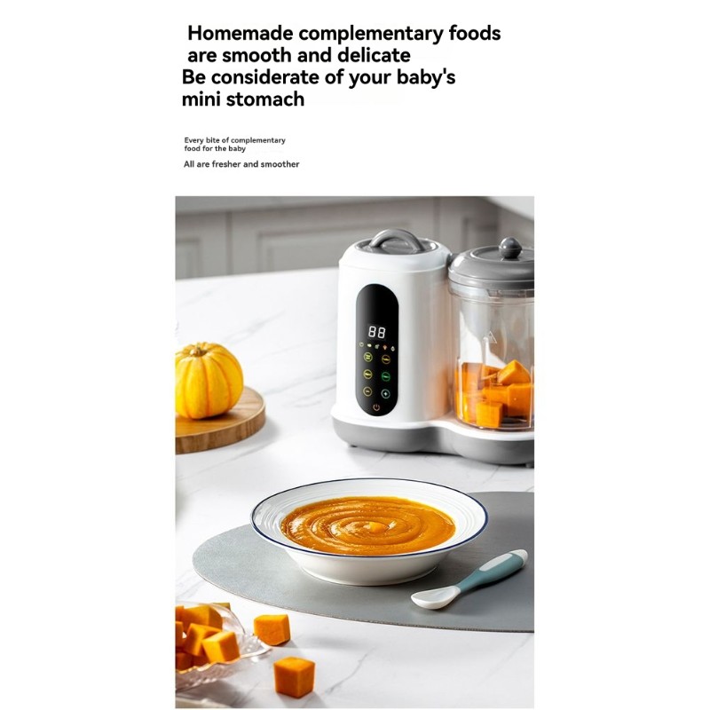 Baby Food Blender And Steamer - ¡NUEVO! N92R】 Preparador automático de comida