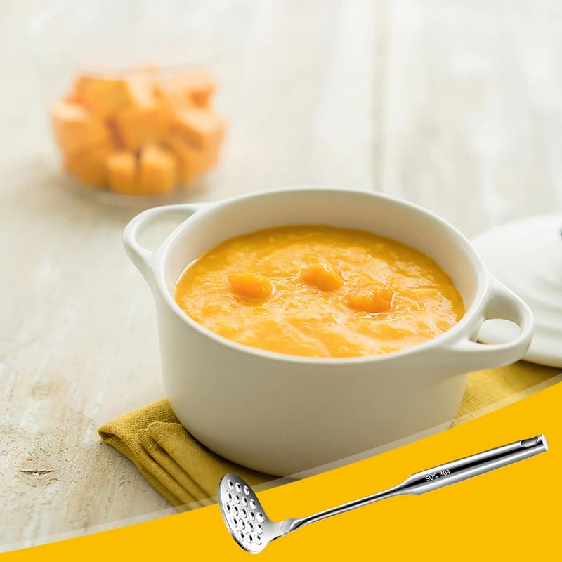 Baby Food With Meat - Trituradora de patatas de acero inoxidable,