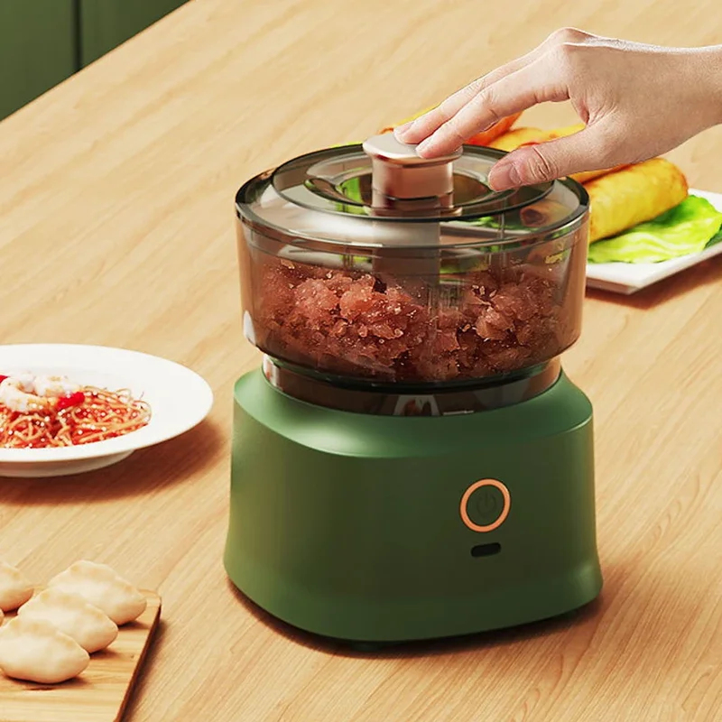 Baby Food With Meat - Mini Picadora de Carne Eléctrica, Trituradora