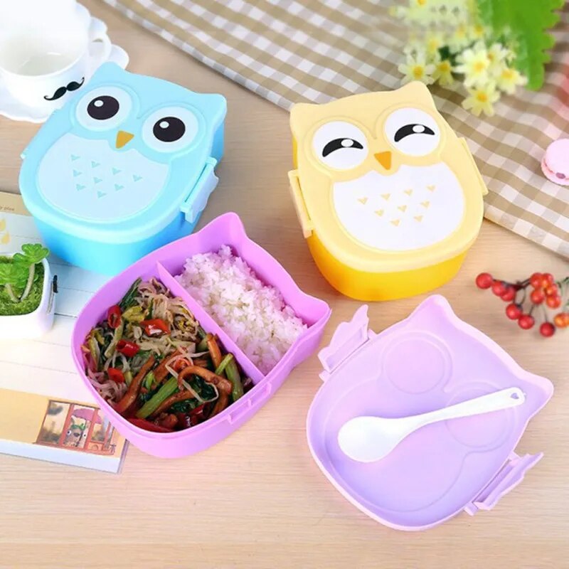 Baby Food Container - Fiambrera portátil de plástico para niños
