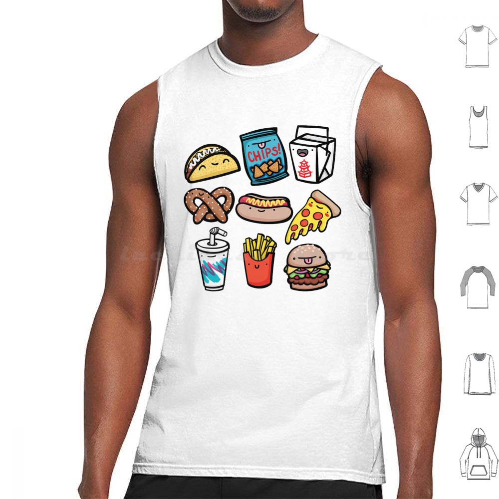 Baby Food Vector - Dudes-camisetas sin mangas de una pieza