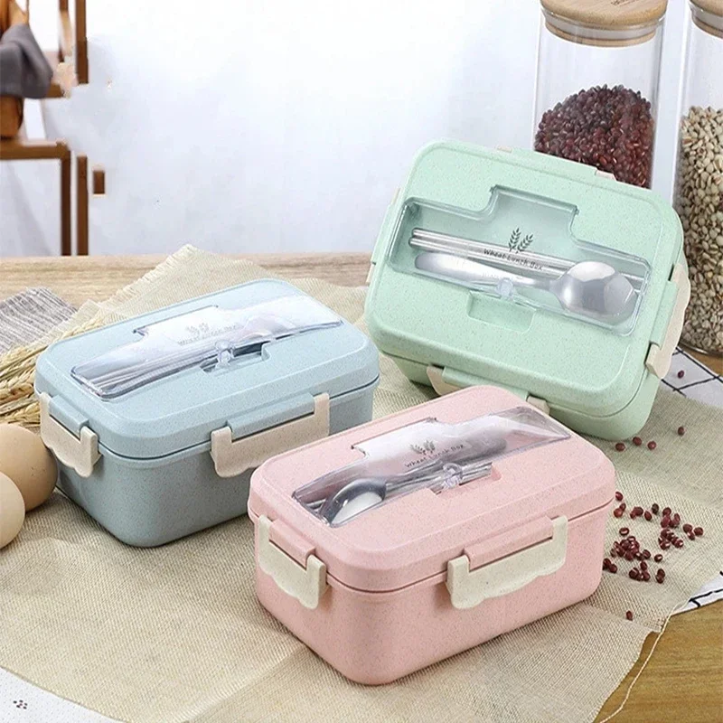 Baby Food Container - Fiambrera portátil de paja de trigo
