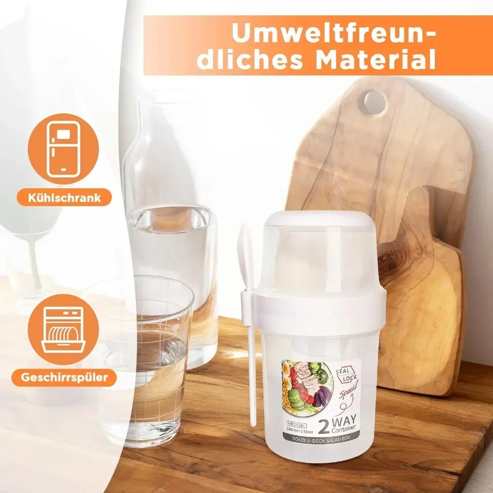 Weaning Spoon Set - Taza para ensalada, tazas para desayuno,