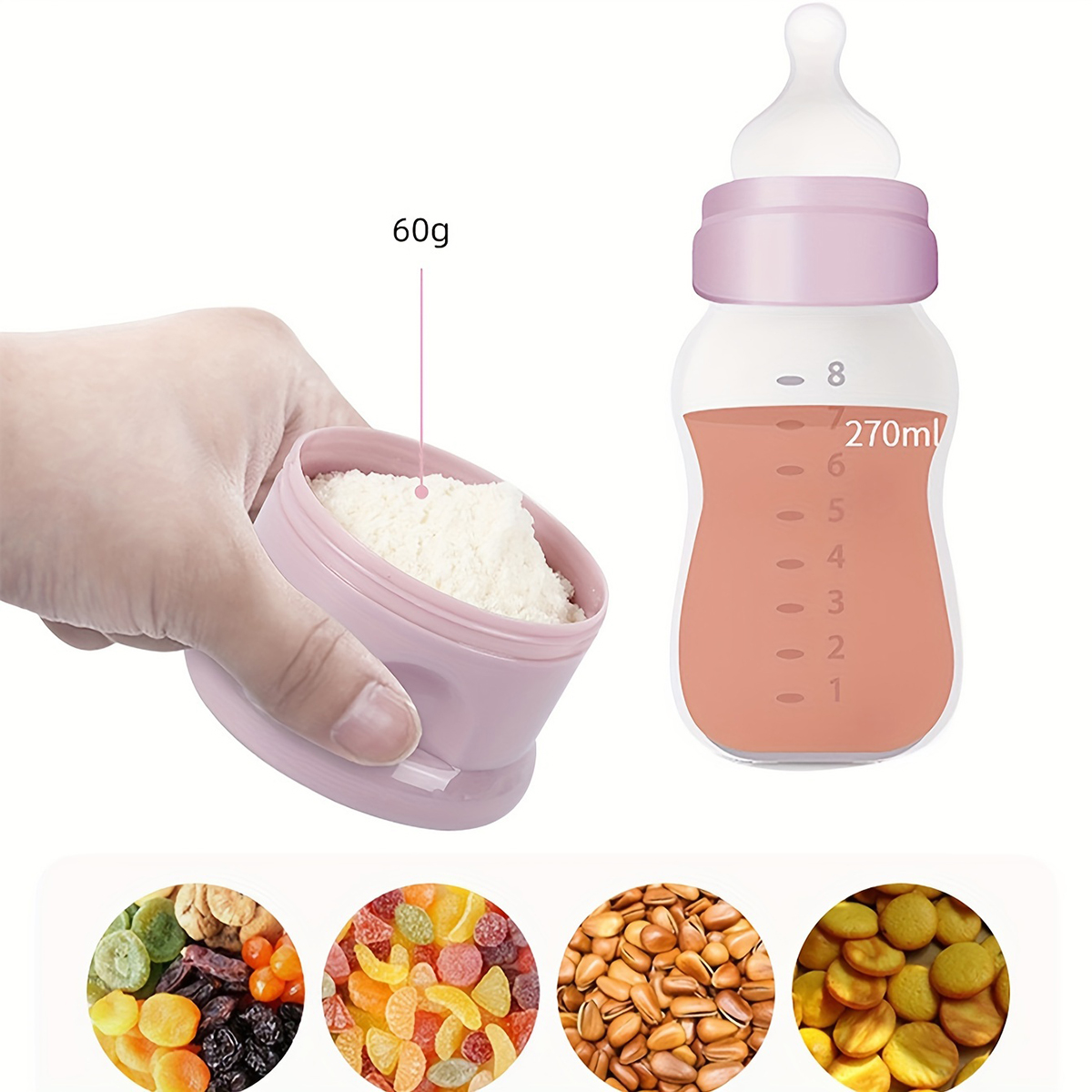 Contenedor de leche en polvo p - Baby Food In Jars reseña y precio