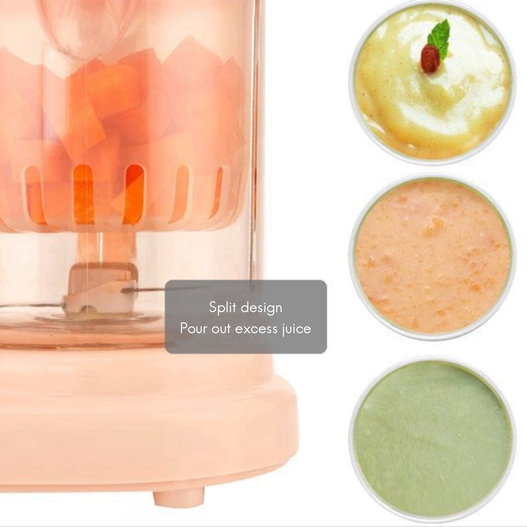HIM-máquina de alimentos para  - Baby Food Blender And Steamer reseña y precio