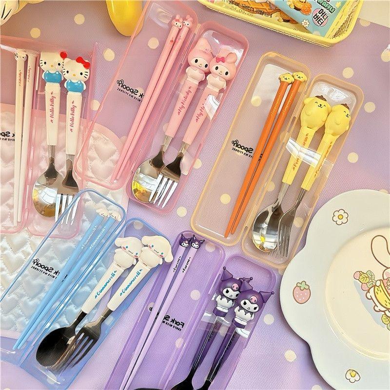 Juego de cubiertos de acero in - Weaning Spoon Set reseña y precio