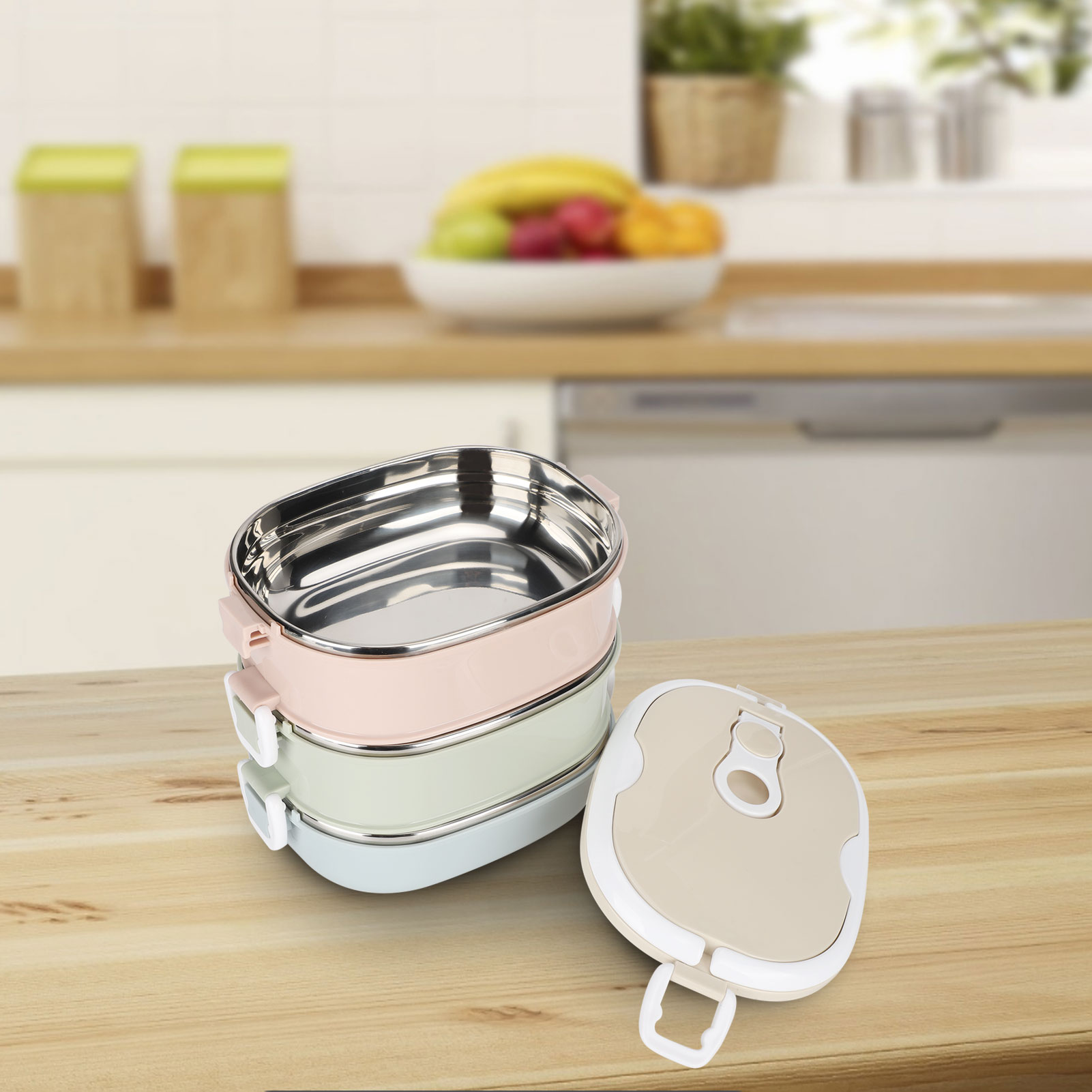 Fiambrera portátil de acero in - Baby Food Container reseña y precio