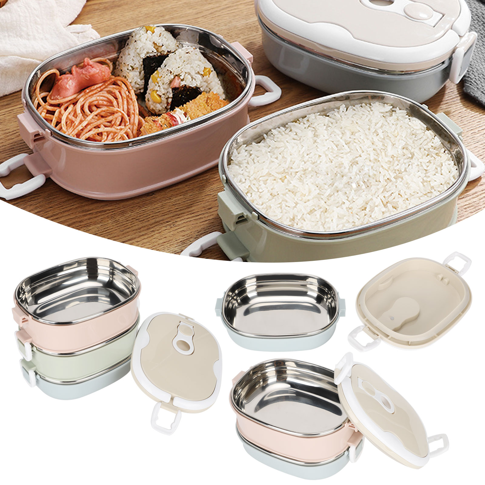 Fiambrera portátil de acero in - Baby Food Container reseña y precio