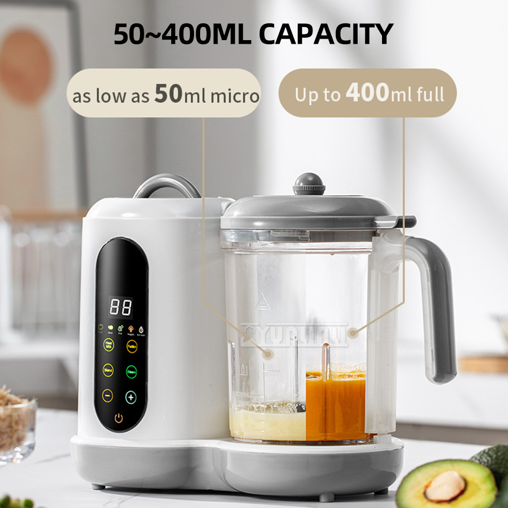 Licuadora multifuncional, moli - Baby Food Blender And Steamer reseña y precio