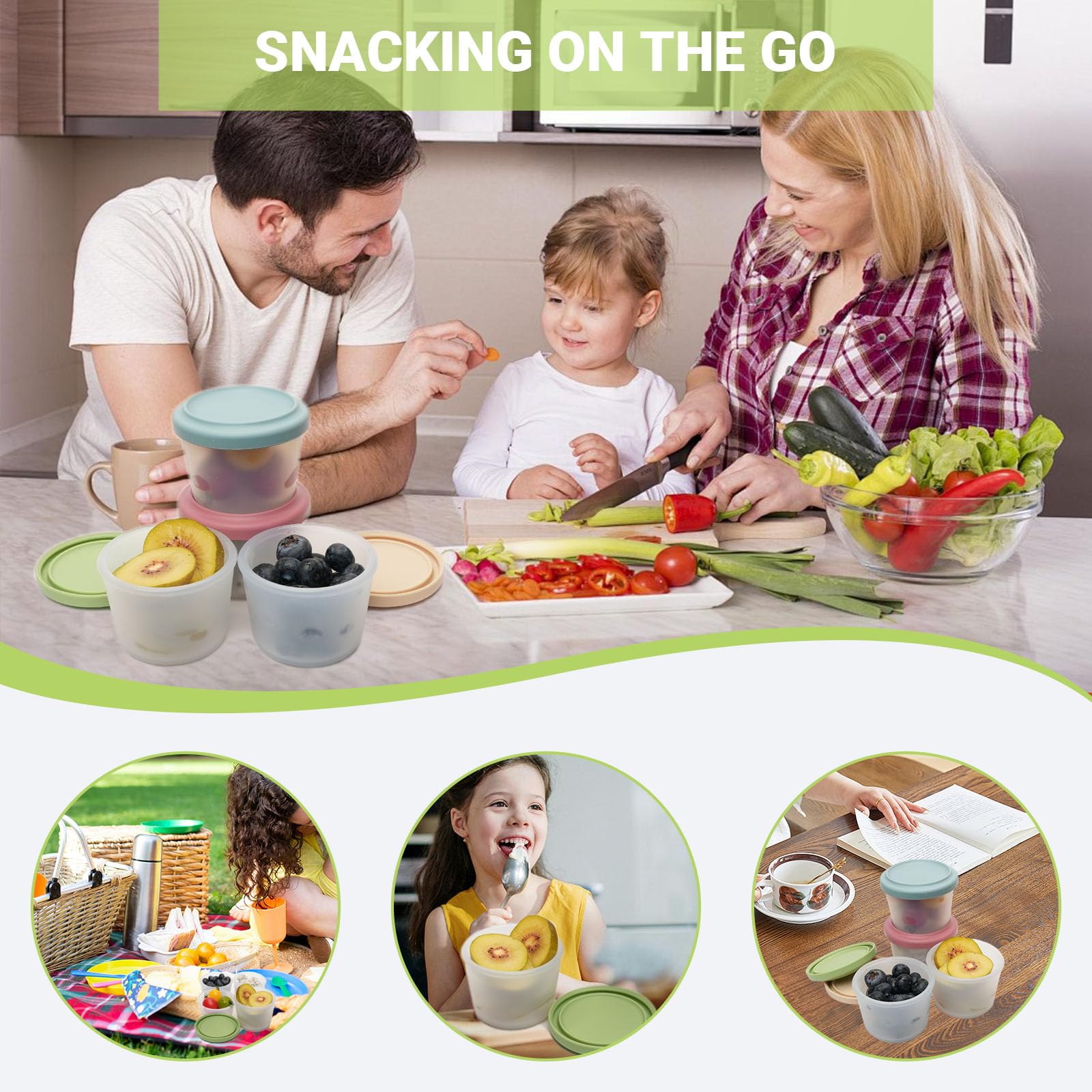 Contenedor de Silicona de Grad - Baby Food Container reseña y precio