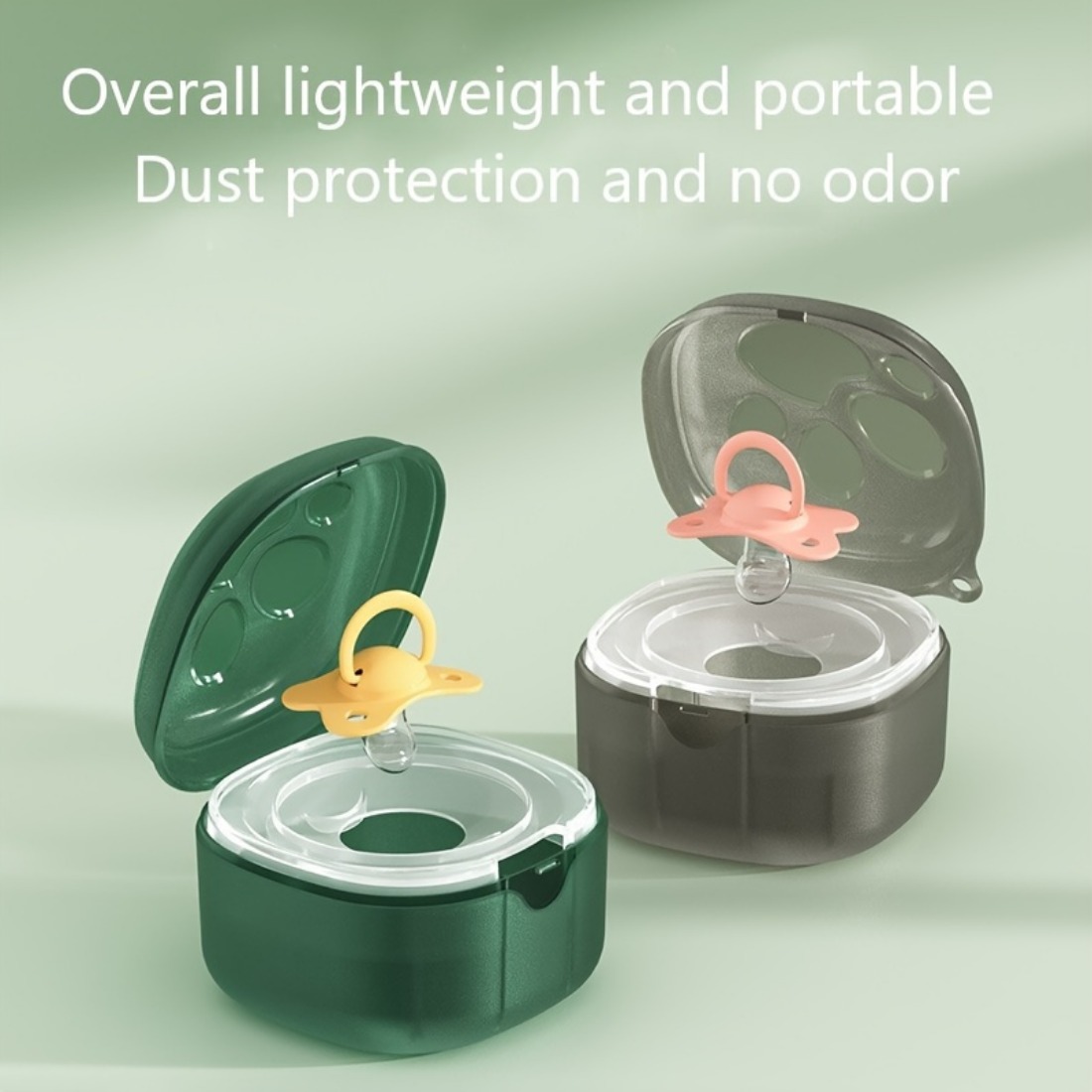 Caja de chupete de silicona de - Baby Food Container reseña y precio