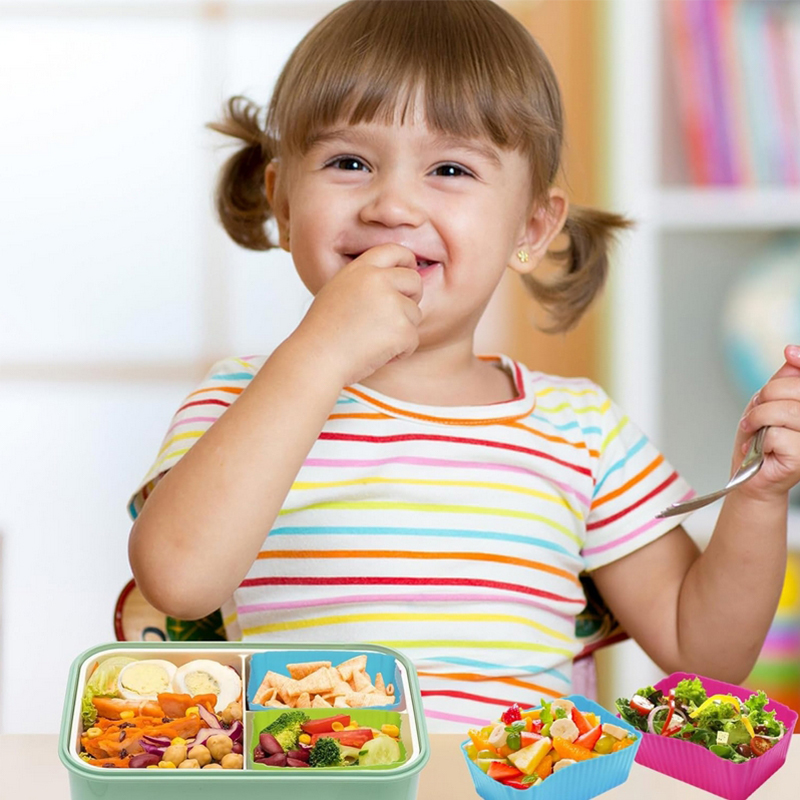 8 divisores de silicona para l - Baby Food Container reseña y precio