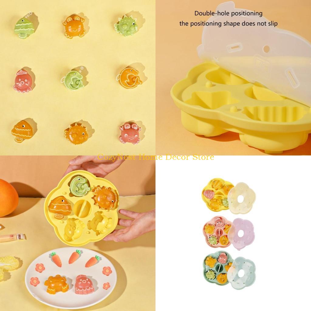 Moldes dibujos animados 92MF,  - Baby Food Jelly reseña y precio