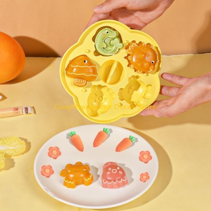 Moldes dibujos animados 92MF,  - Baby Food Jelly reseña y precio