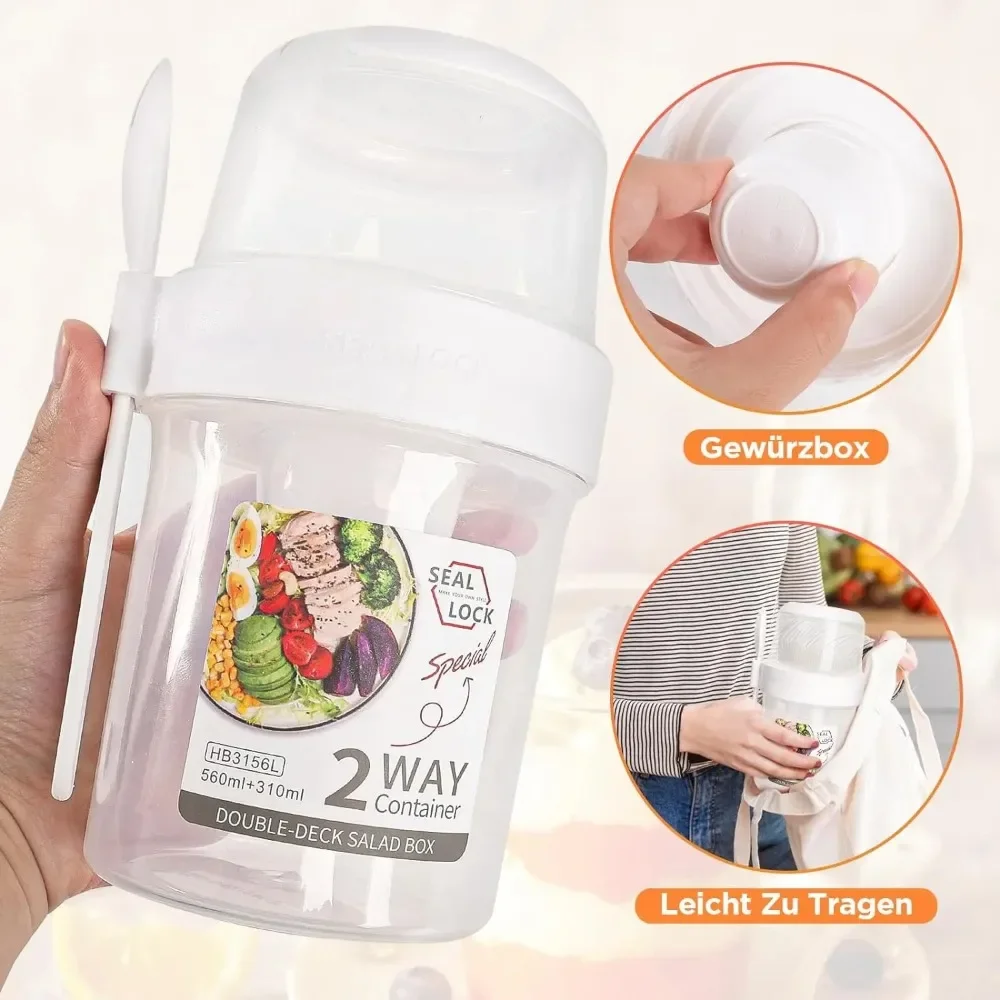 Taza para ensalada, tazas para - Weaning Spoon Set reseña y precio